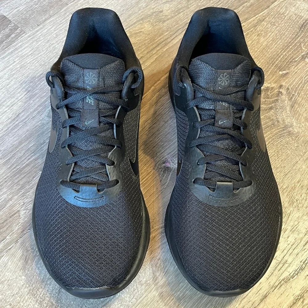 Nike Revolution 6 Next Nature Mens Black Running Shoes DD8475-001 Size 10 Wide